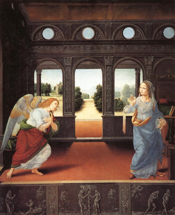 LORENZO DI CREDI The Annunciation